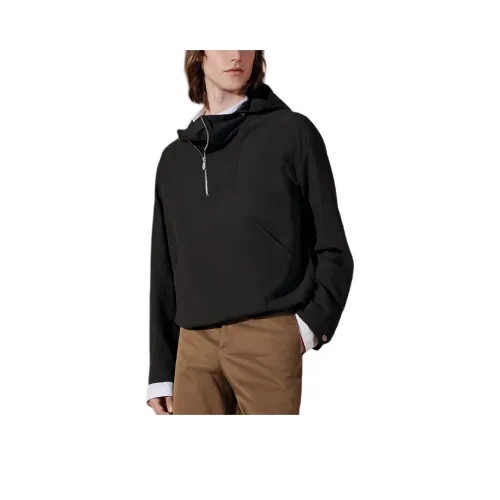 HERMES SS24 Толстовка Мужской Лакрица