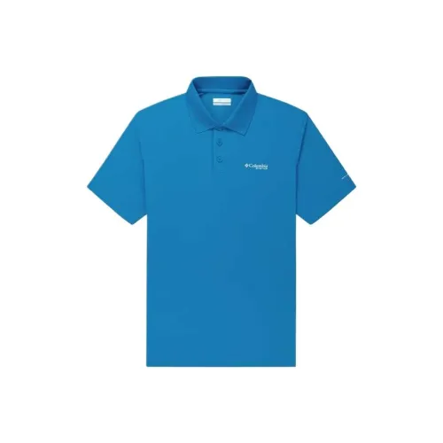 Коллаборация Columbia PFG Blue Мужская Поло