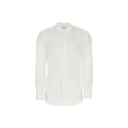 DRIES VAN NOTEN Белый Мужской Рубашки