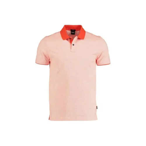 Hugo Boss Поло Мужское Оранжевое