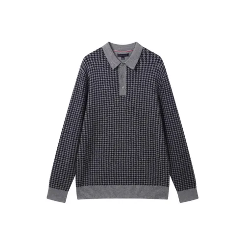 Tommy Hilfiger Polo Мужское Темно-Серое