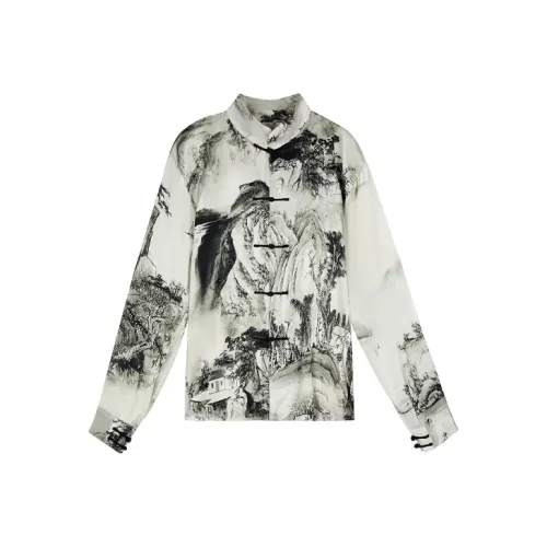 Cheng Jin Yi Bureau Белая унисекс рубашка