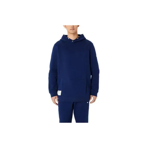 ASICS SUNDAY SANA Флис Толстовка Свитшот Мужской Синий