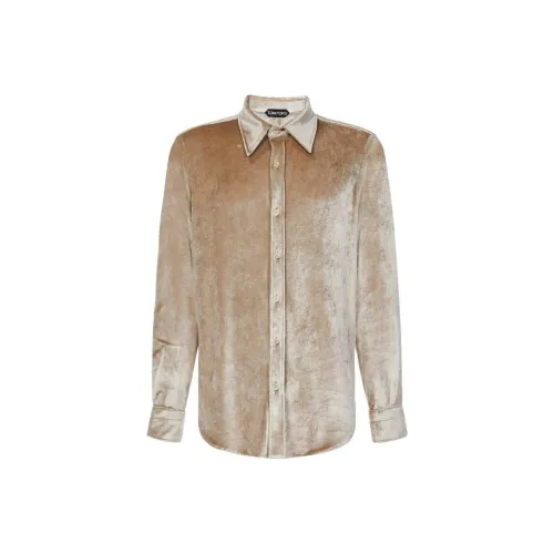 TOM FORD Мужские Золотые Рубашки