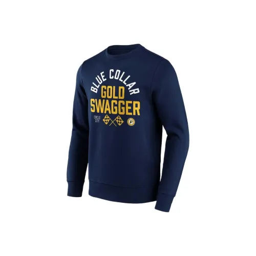 NBA Indiana Pacers Fanatics Толстовка Мужская Синяя
