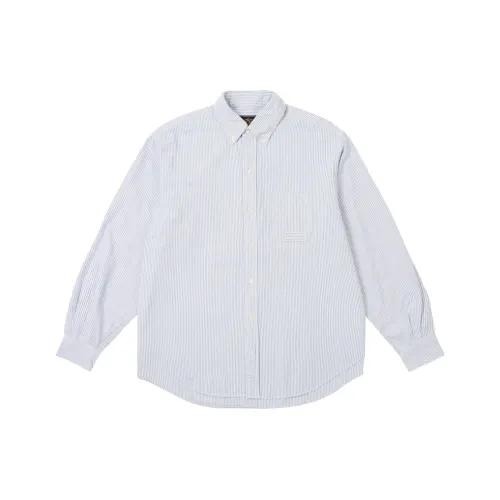 Дворцовый Beams Plus Collaboration Светло-синий Унисекс Рубашки