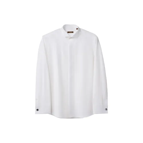 G·Mons Рубашка Мужская Снежная Кристальная Белая