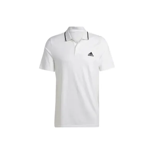Adidas Essentials Polo Мужское Белое