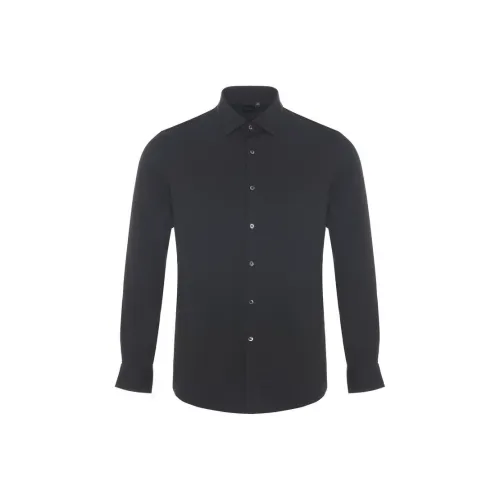 SUNDACE Черные Мужские Рубашки