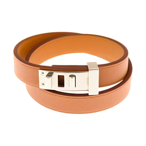 HERMES Наручные повязки Женские Коричневый