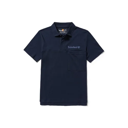Timberland Темно-сапфировый Мужская Поло