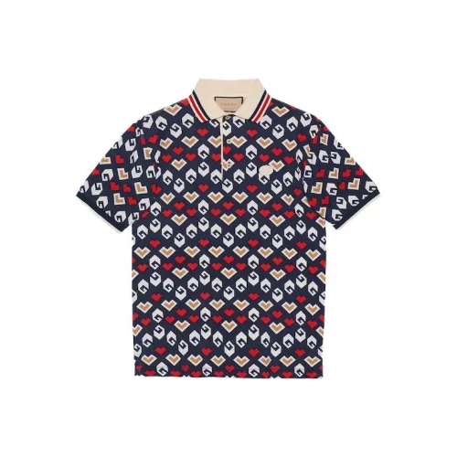 GUCCI FW23 Поло Мужское Многоцветное