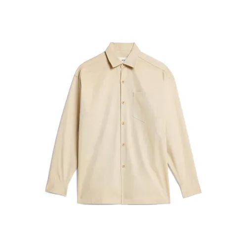 AMIPARIS Бежевые Унисекс Рубашки