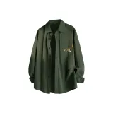 [Spring Autumn] Оливковый зеленый (Логотип Ma Life of Happiness на груди)