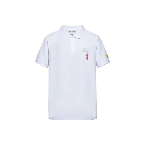 Айсберг Белый Мужская Поло