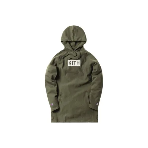 KITH Collaboration Зеленый Мужской Свитшот