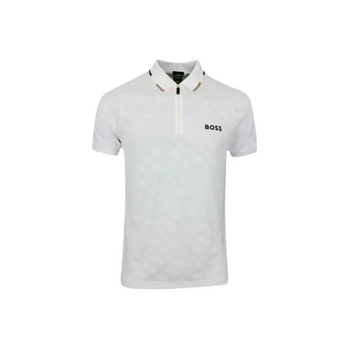 Hugo Boss Поло Мужское Белое