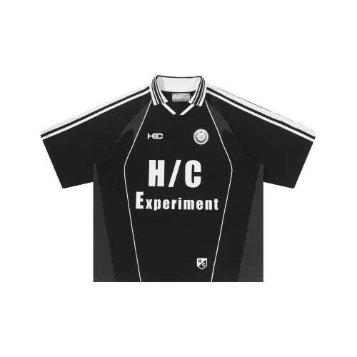 HARSH AND CRUEL Черное унисекс-поло