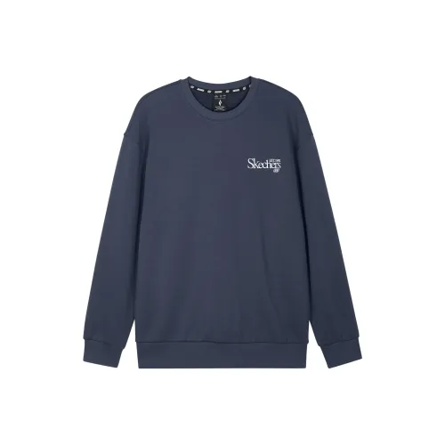 Skechers Свитшот Унисекс Темно-синий