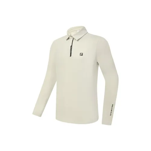 FILA Пшенично-бежевый Хаки Унисекс Поло