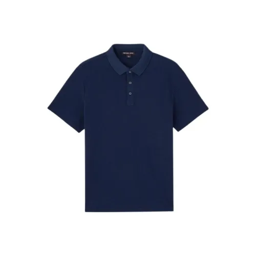 MICHAEL KORS SS24 Поло Мужское Темно-синий