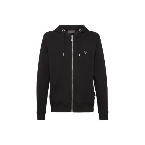 PHILIPP PLEIN Мужские черные свитшоты