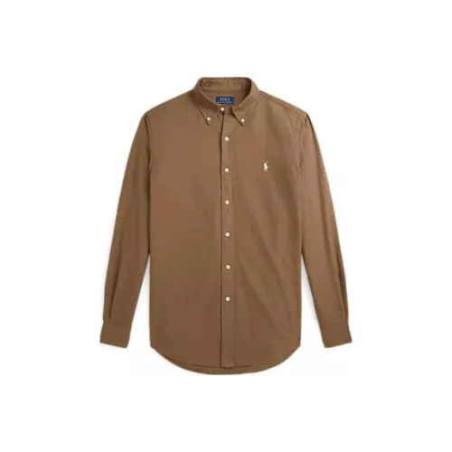 Polo Ralph Lauren Рубашка Мужская Коричневая