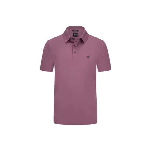 Hugo Boss Поло Мужское Розовое Красное