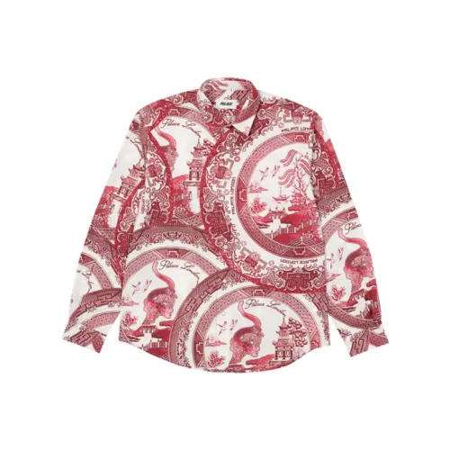 Дворцовый красный унисекс рубашки