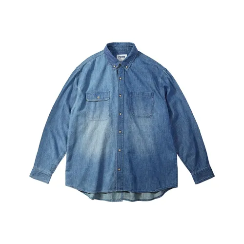 Prth Promethean Синий Мужская Рубашка