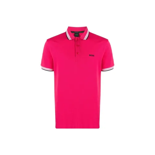 Hugo Boss Фуксия Мужская Поло