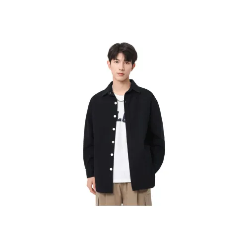 BALENO Мужские Черные Рубашки