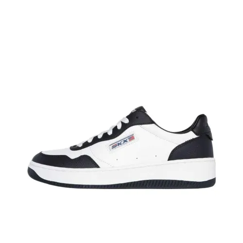 Skechers Sport Court 2,0 Low Топ Скейтборд Кроссовки Женские Белые Черные