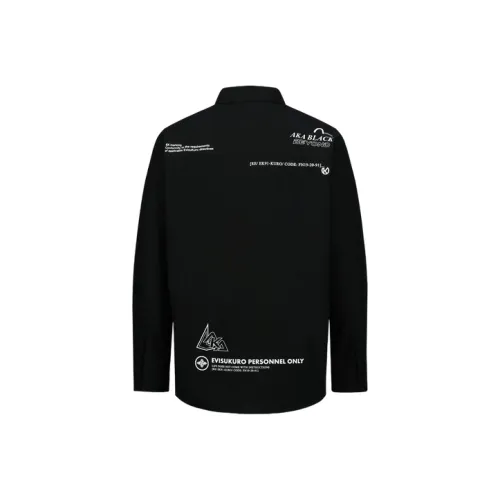 EVISU Мужские Черные Рубашки