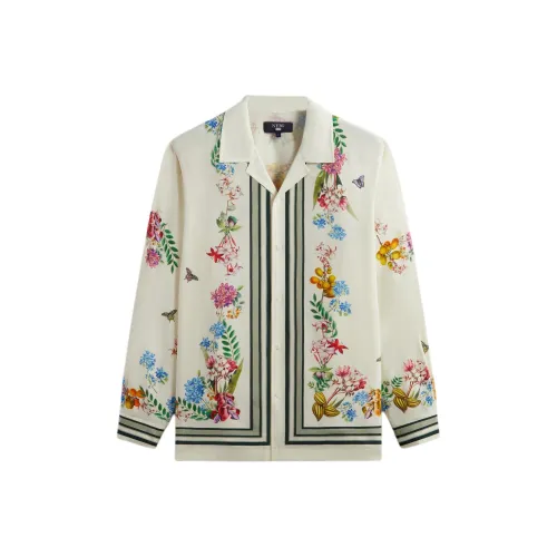 KITH x New York Botanical Garden SS24 Рубашка Мужская Белая