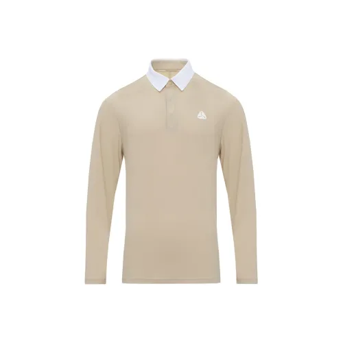 LI NING 1990 GOLF серия Поло Мужское Берег Серый