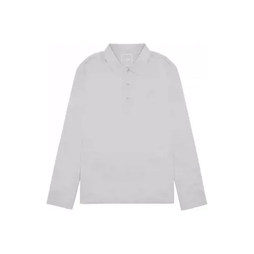 LI NING 1990 Gray Мужская Рубашка Поло