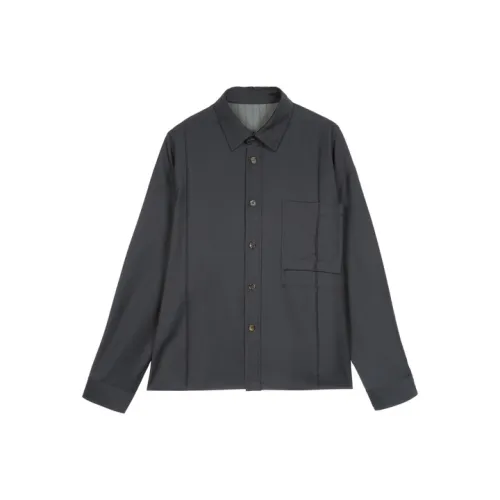 CROQUIS 409 Черный Темно-синий Унисекс Рубашки