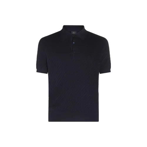 Brioni Мужская черная поло
