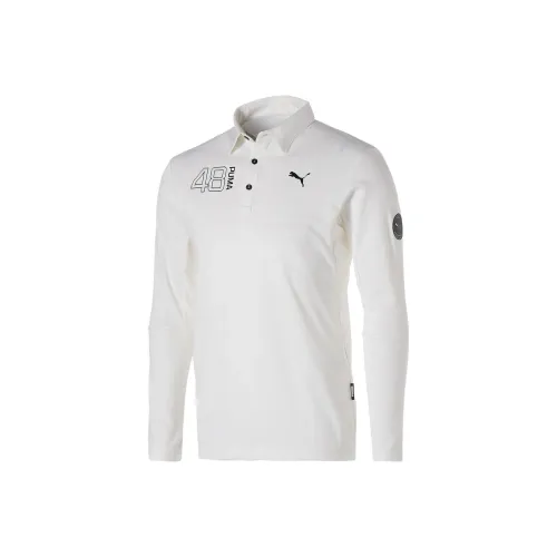 PUMA Golf Белая Мужская Поло