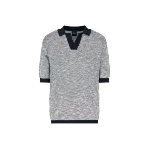 ARMANI EXCHANGEAE Мужское Поло Синее