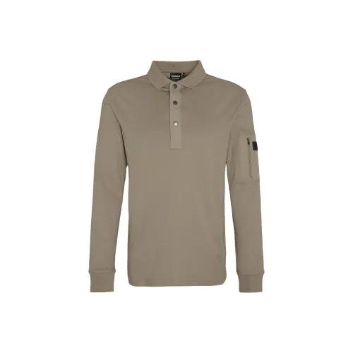 BARBOUR Polo с зебровым принтом для мужчин