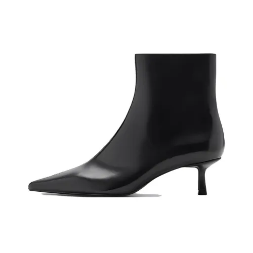 MANGO Botines 5cm Женские Черные