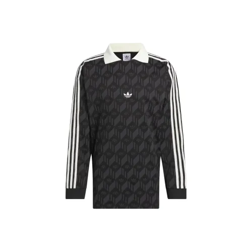 Adidas Originals Поло Унисекс Черное