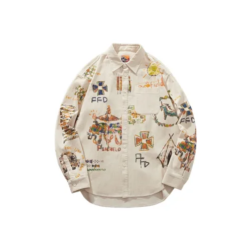 Penfield Экрю Унисекс Рубашки