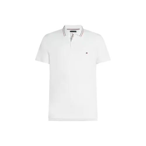 Tommy Hilfiger Polo Мужское Белое