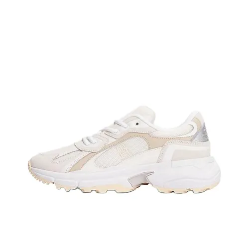 Tommy Hilfiger TRAINERS Низкий Топ Повседневная Обувь Женская Абрикос