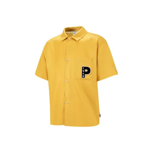 PUMA Желтые Унисекс Рубашки