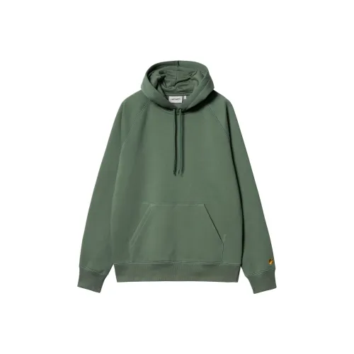 Carhartt WIP С капюшоном Chase Sweat Свитшот Унисекс Утино-зеленый