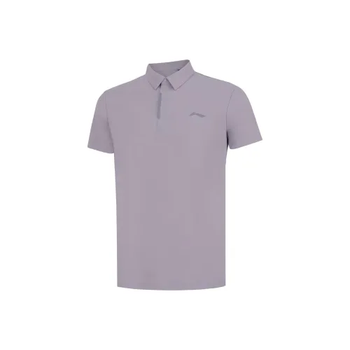 Подкладка Fitness Series Поло Мужское Ludian Фиолетовый